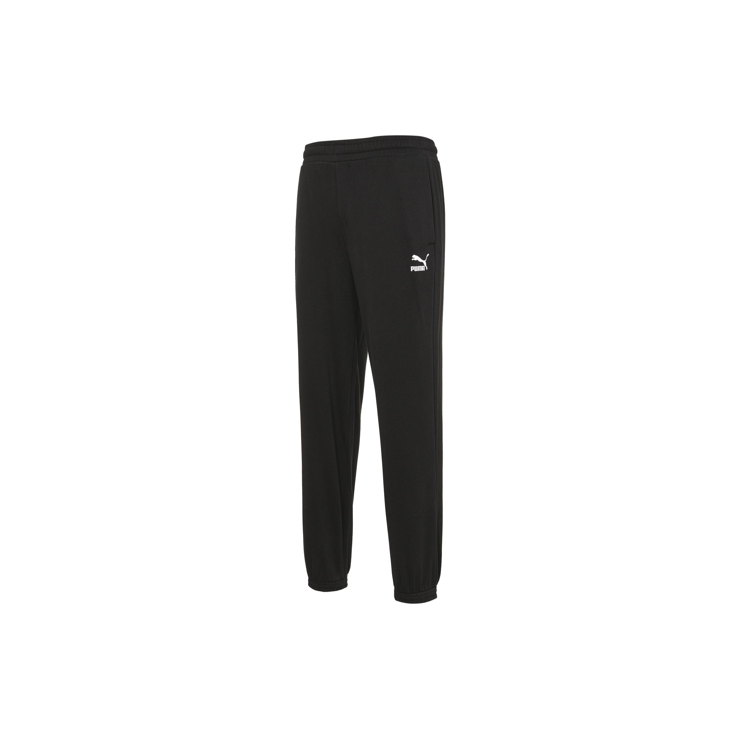 PUMA Logo Classics Pants  Black  Men s 535261-01 M
