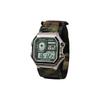 CASIO Customized watch modified series stainless steel case AE-1200WHD-1A modified-Xingsu Moyu series Quartz nylon stra MiCaiSeBiaoDai