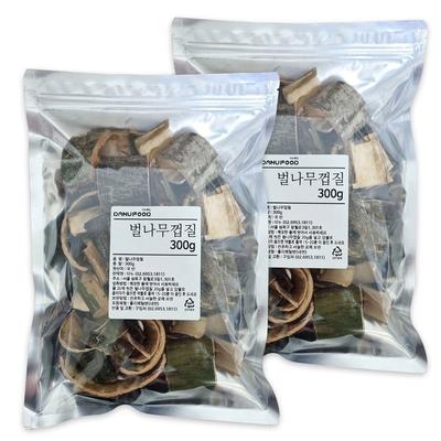 Danu Food Bee Tree Bark Sancheong Tree Bark, 300g, 2 Pieces