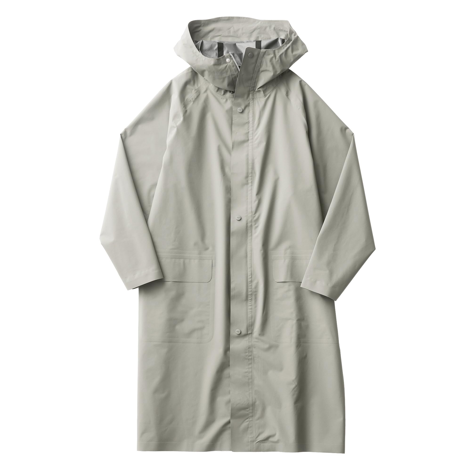 

[погода] 100 лет качества Плащ Длинное пальто Стильный для повседневного использования 100% защита от УФ-лучей Водонепроницаемость 20 000 мм Дождевик Пончо Женский Мужской