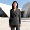 Petite High-End Women's Stylish Korean Suit Jacket Set