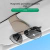Car Glasses Clip Sun Visor Storage Box: Multi-functional Sunglasses Holder for Car Main Drivers