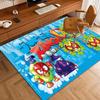 CustomizableCute cartoon super zings printed non-slip mat yoga mat door photography props kitchen mat area birthday gift