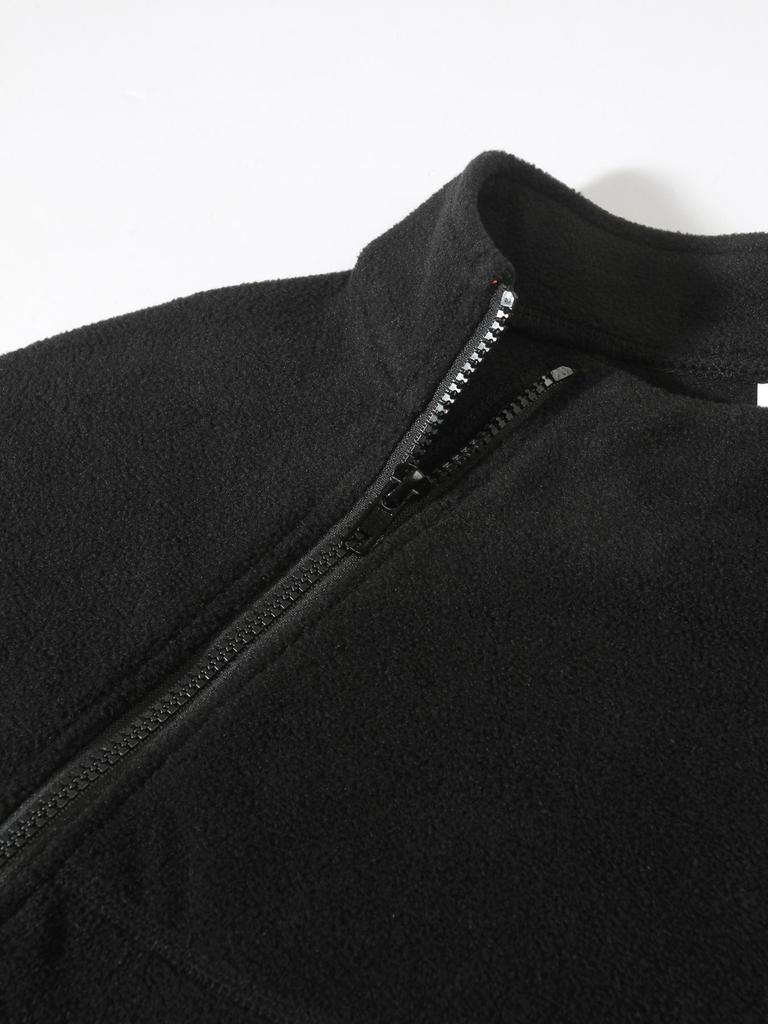 Men's Double Zipper Collar Hoodie - Autumn/Winter Trendy Street Casual Jacket