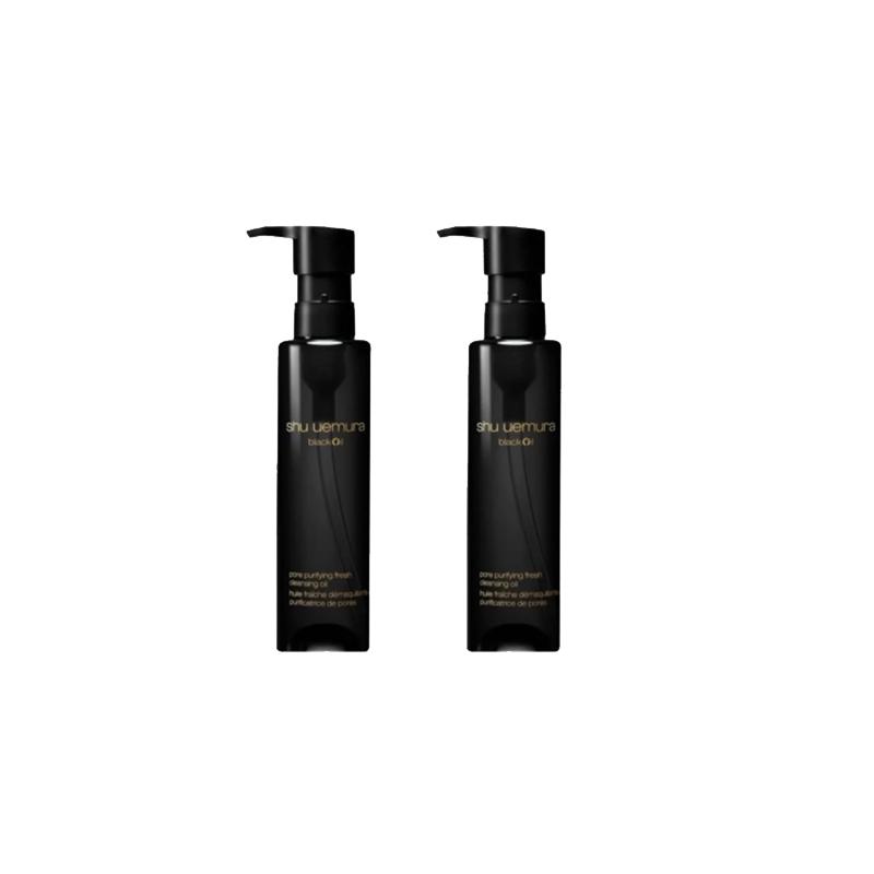 Shu Uemura Ultimate Skin Care Cleansing Oil Soothing, Moisturizing, Refreshing, Oil Control Cleansing / 150ml*2 коричневый