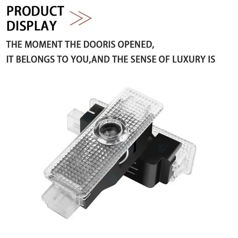 2PCS/4PCS LED Car Door Projector Light Welcome Lamps For BMW 1 2 3 4 5 7 Series X1 X3 X4 X5 X6 X7 F10 F15 F16 F20 F30 F18 F25 E