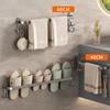 Cmaos Bathroom Aluminum Wall-Mounted Towel Bar