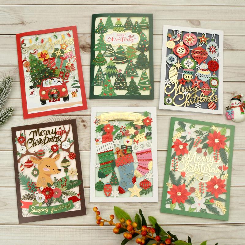 Ivano Premium Christmas & Birthday Greeting Card with Cute Cartoon Design and Envelope