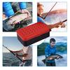 Portable Live Fishing Bait Box with Handle Double-Layer Fishing Lure Bait Carrying Case Fishing Tackle Maggot Worm Earthworm Fishing