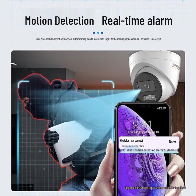 HIKVISION 4MP Full-Color PoE Network Intercom Camera