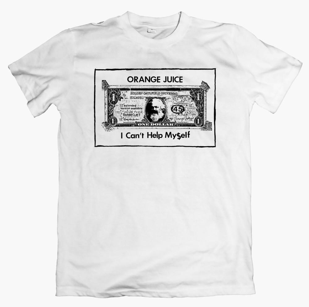 Orange juice cant help myself tshirt 80s post punk band tee postcard records S