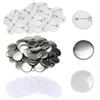 Iimono117 Button Badge Materials (32mm, 44mm, 58mm) 100-Piece Set - Button Badge Parts, Custom Badge Creation, Button Badge Manufacturing, Button
