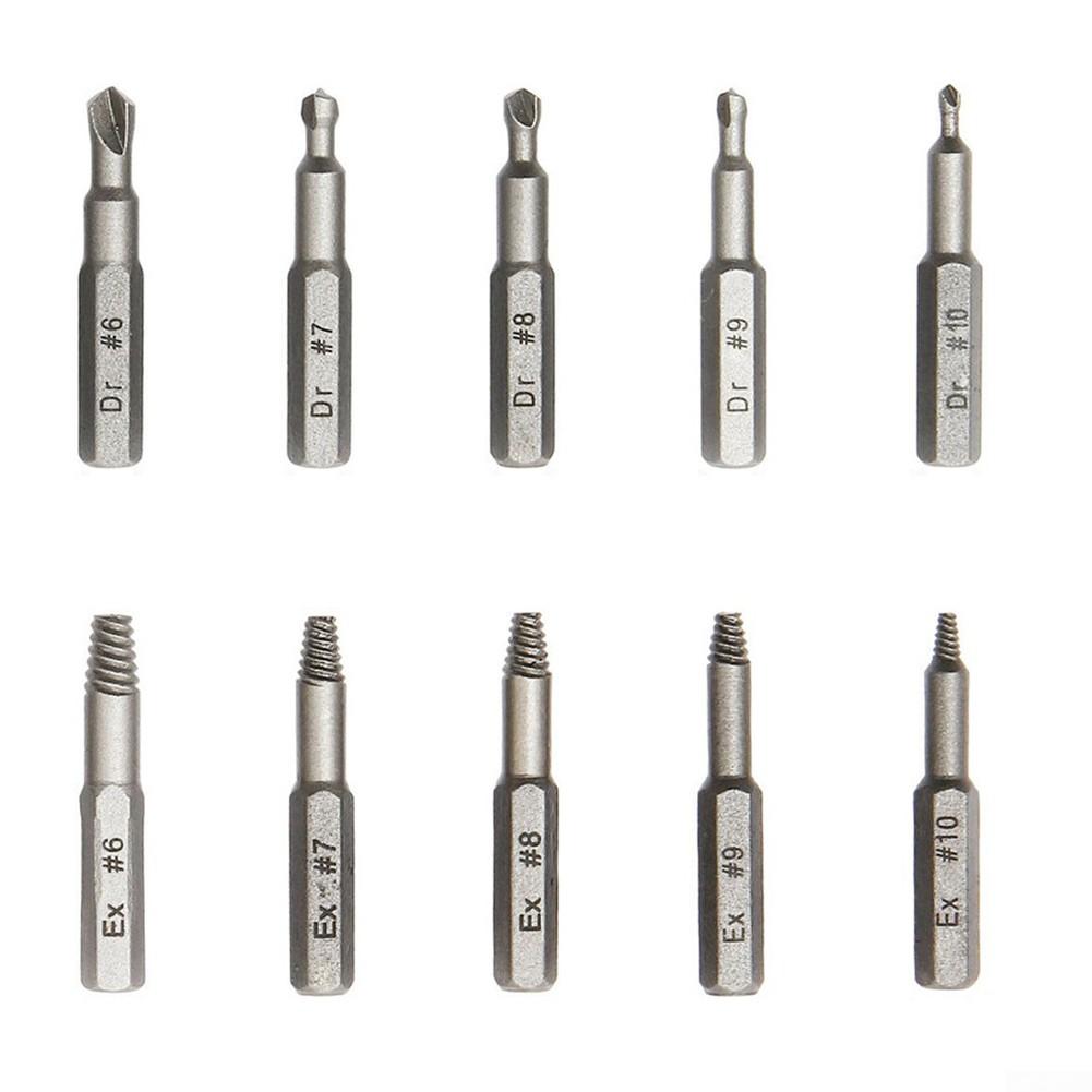 Accessories Drill Bit Screw Disassembler Grey Multipurpose