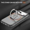 For iPhone 17 Magnetic Case Skin-Feel Rubberized PC + TPU Phone Cover Compatible with MagSafe