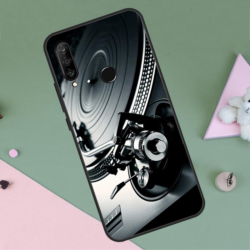 

Vinyl DJ Record Art For Huawei P30 P40 Lite P60 Pro Nova 7i 8i 11i 12i 12s 10 9 SE Y90 Y60 Y70 Y72 Y61 Y91 Case Huawei P30 Lite