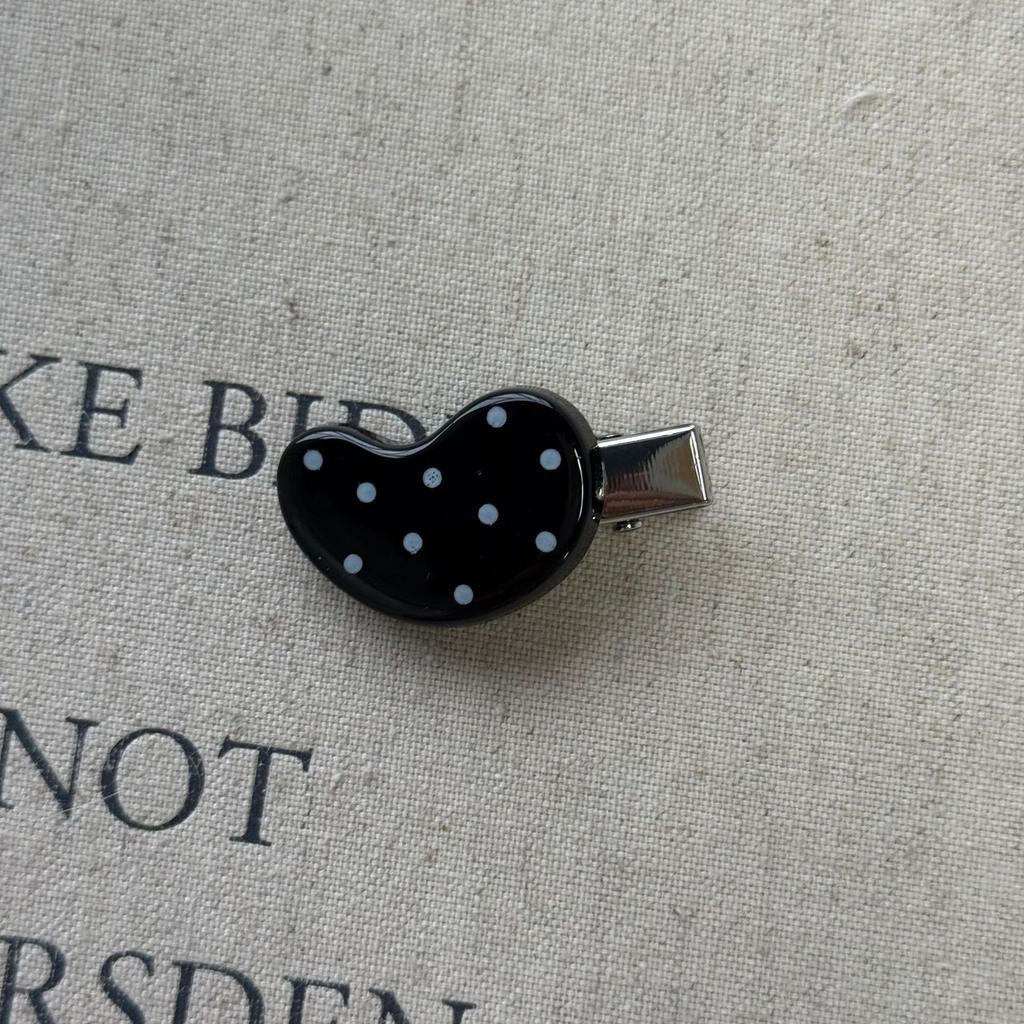 2 Stück Punkte Haarklammern Süße Mädchen Niedliche Schleife Haarspangen Acryl Nahtlose Haarspangen Haargriffe Damen Mode Haaraccessoires Kopfbedeckung