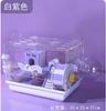 Kleiner Hamsterkäfig Acryl Transparent Spezielles Haus Extra Große Villa Goldener Bär Zubehör