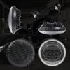 7-calowe reflektory LED Halo z kierunkowskazem Amber White DRL kompatybilne z Jeepem Wrangler