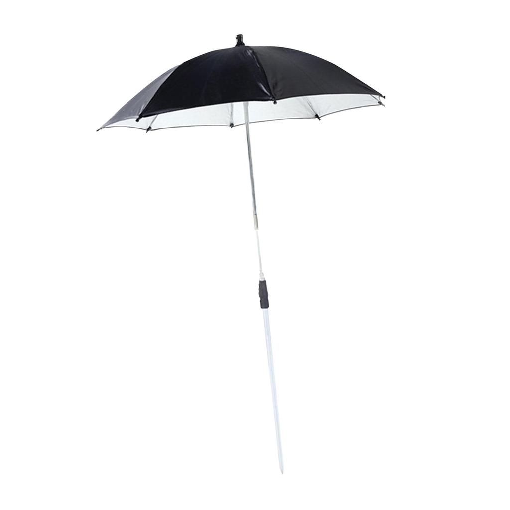 Accessory for Potted Plants with Adjustable Garden Umbrella