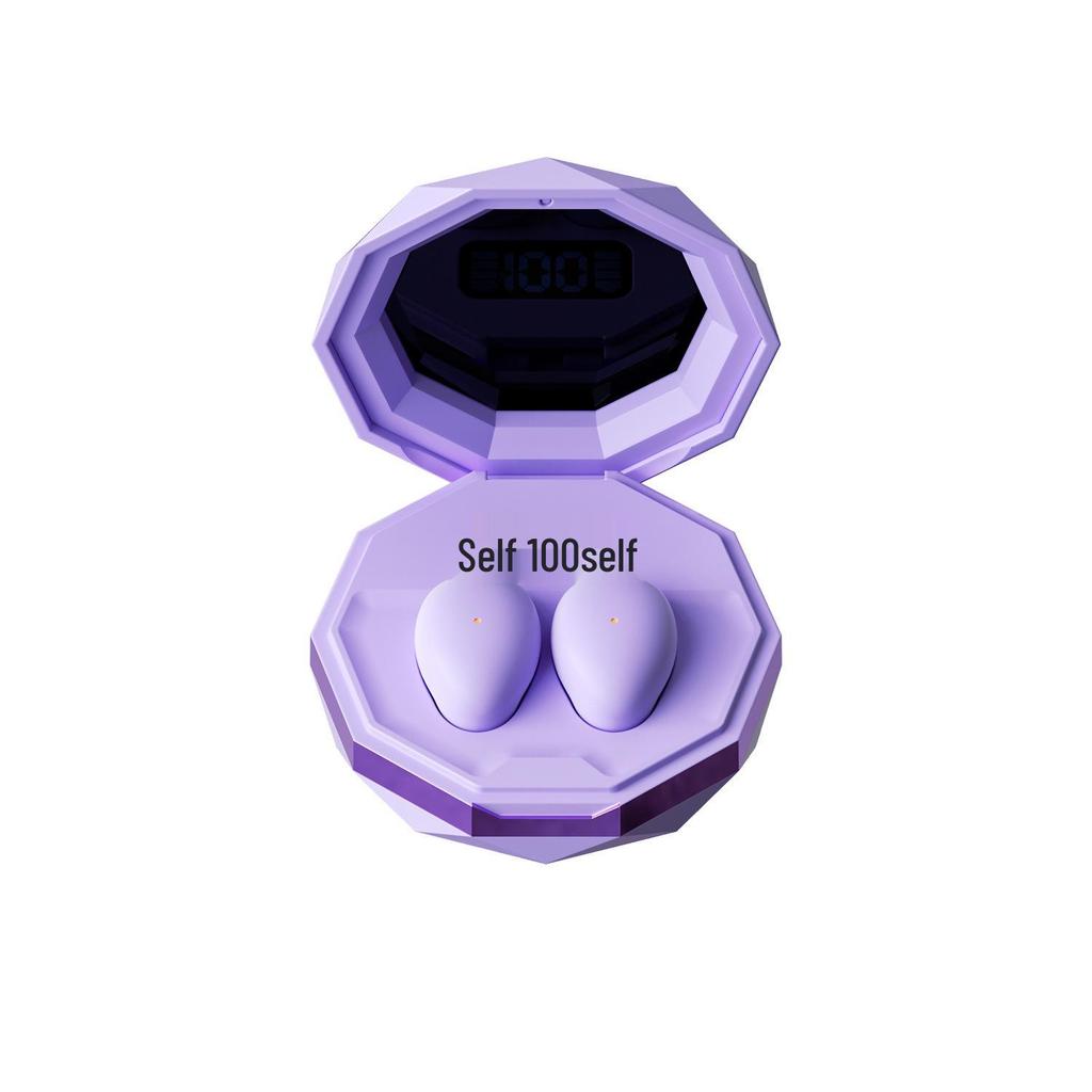 2025 Mini Bean-Shaped Bluetooth Earbuds: Sleep Noise Reduction, Super Small, Invisible Wireless Stereo Earphones