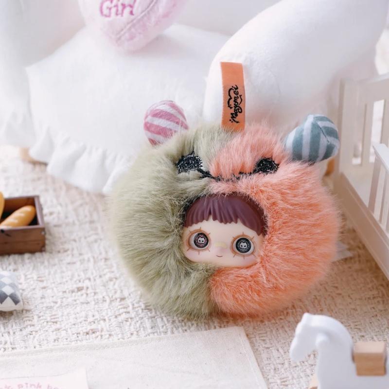 Originální MayMei Crazy Circus Plyšový Slepý Box Plněná Panenka Taška Přívěsek Stolní Dekorace Roztomilá Trendy Hračka Tajemná Plyšová Hračka Dárky