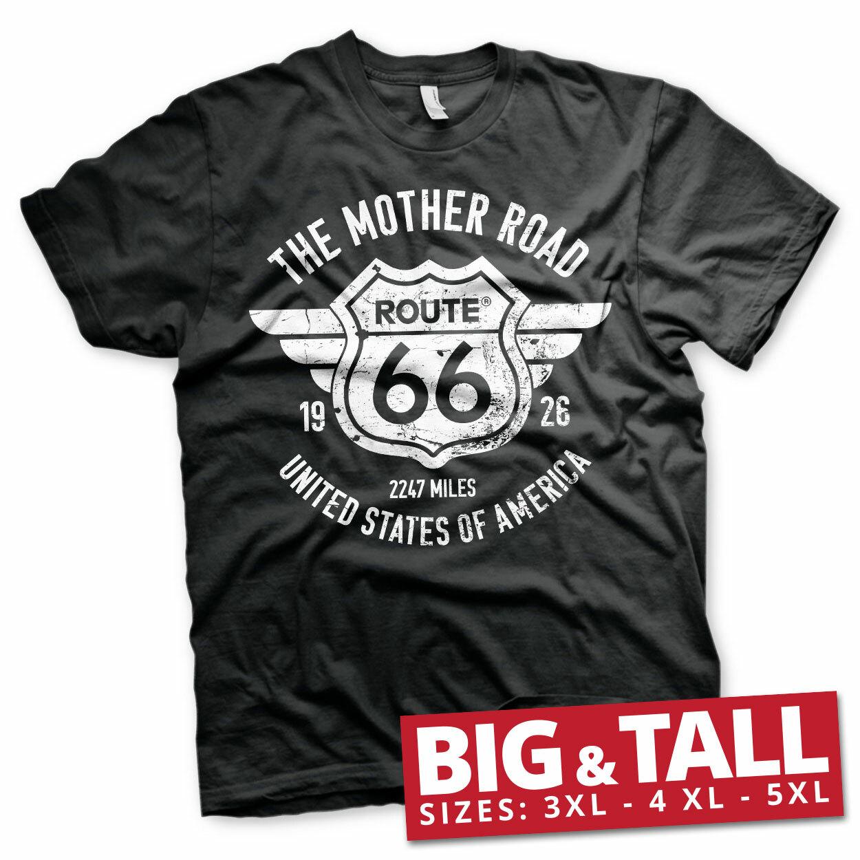 Official License Route 66 The Mother Road 3XL 4XL 5XL T-Shirt XL