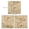 50 Sheets Food Wrapping Paper Grease- Resistant Bread Burger Brown Tray Liner Sandwich Liners Number