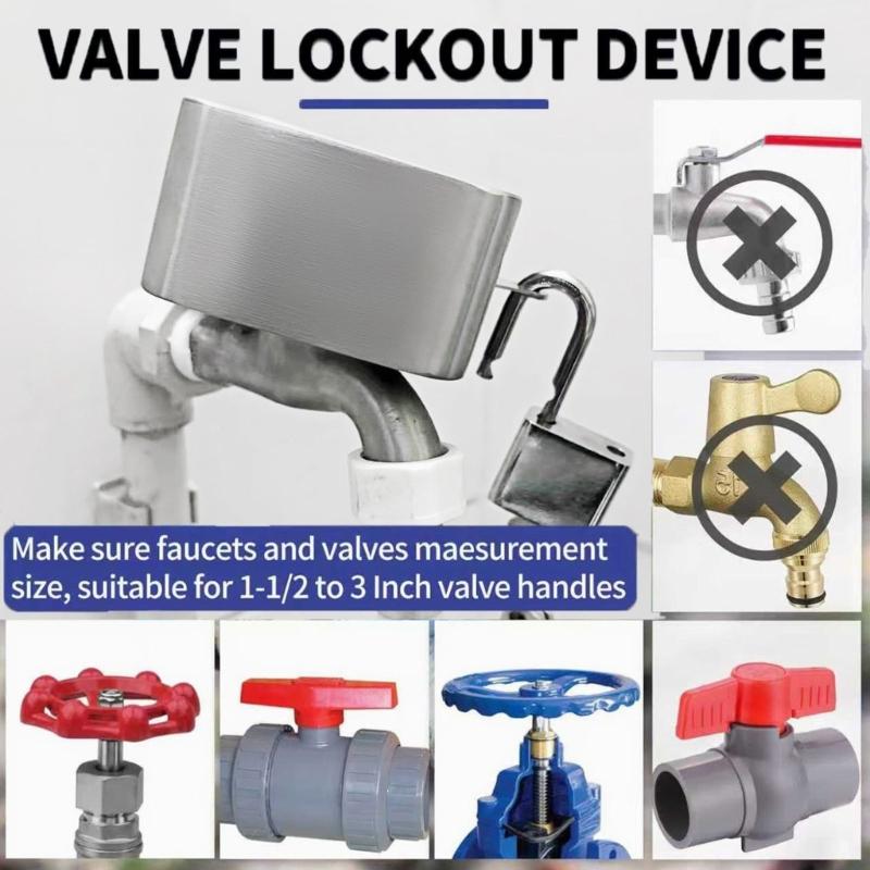 Upgrades Protective Garden Faucet Cover with Combination Lock for Quick Install No Tool Need Saves on Water Bill