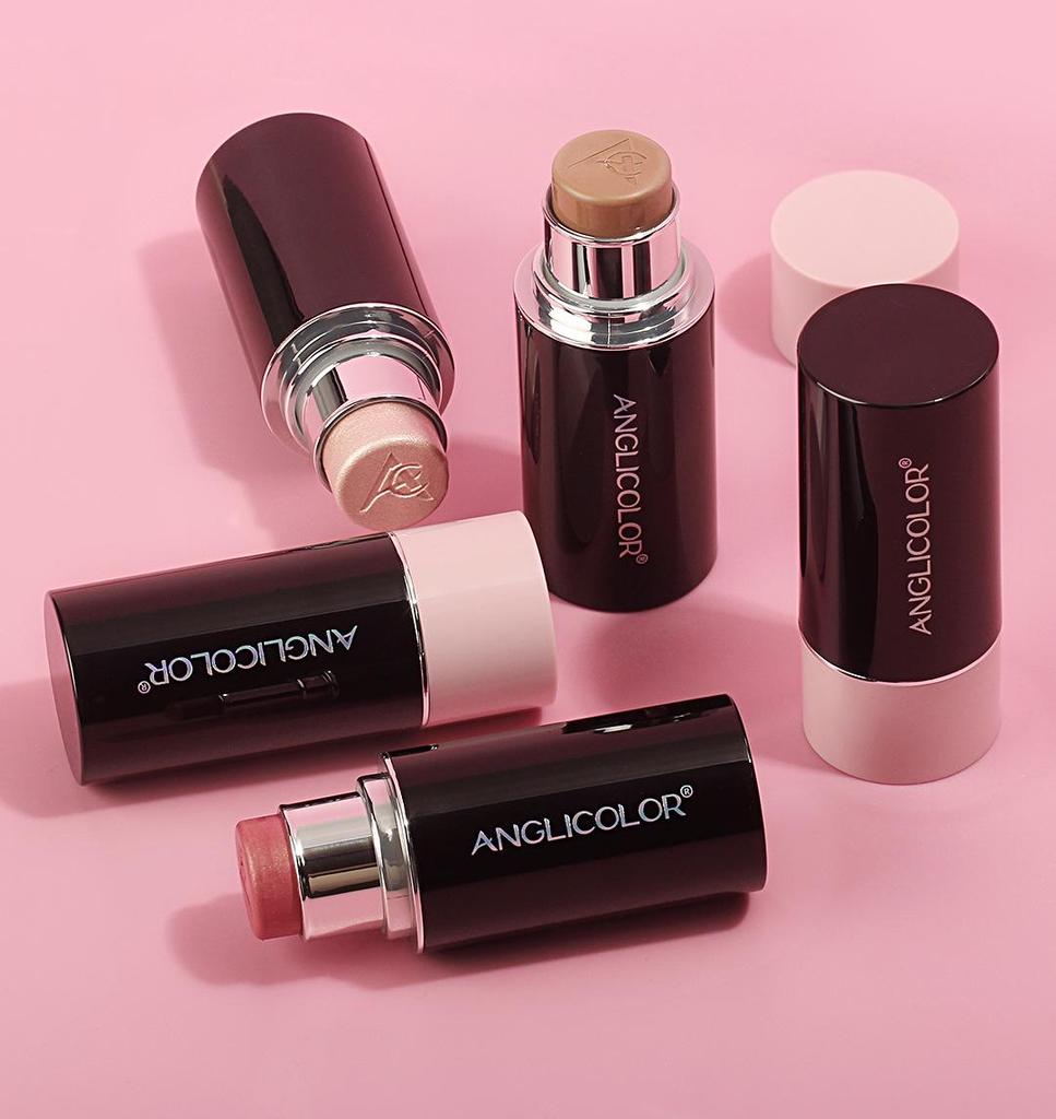Highlighter and Contour Stick: 3D Brightening, Under-Eye Concealing, Face Blush Cream