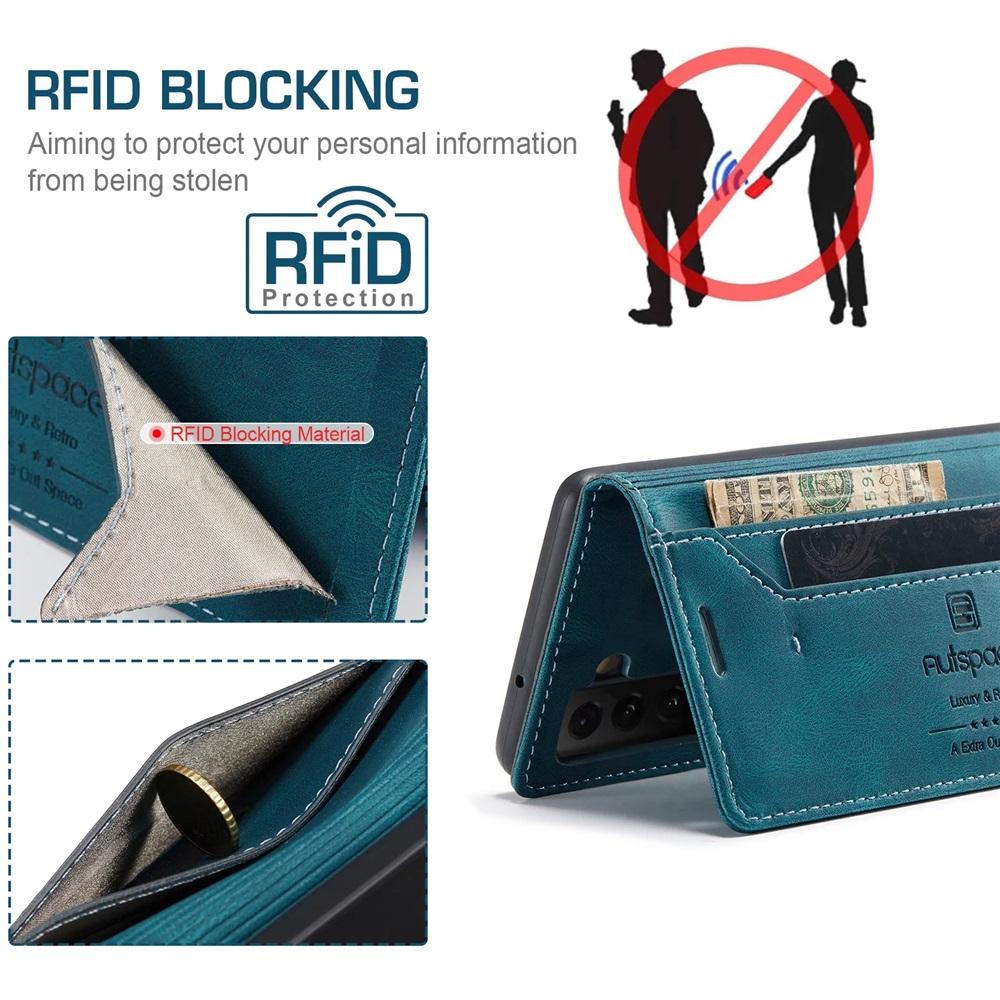 Läderfodral För Samsung S20 S21 FE S22 Ultra S10 S9 S8 Plus A53 A33 A13 A52S A42 A32 A22 A12 A71 A51 Plånbok Folio Flipskydd