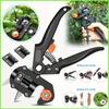 1 pièce Outils de jardin 2 en 1 Machine à greffer multifonctionnelle Couteau à greffer pour arbres fruitiers Outils pour semis Sécateur à greffer pour l'élagage Kit
