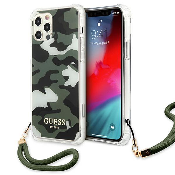 Guess Guhcp12Mksarka Iphone 12/12 Pro6,1 Zielony/Khaki Hardcase Camo Collection
