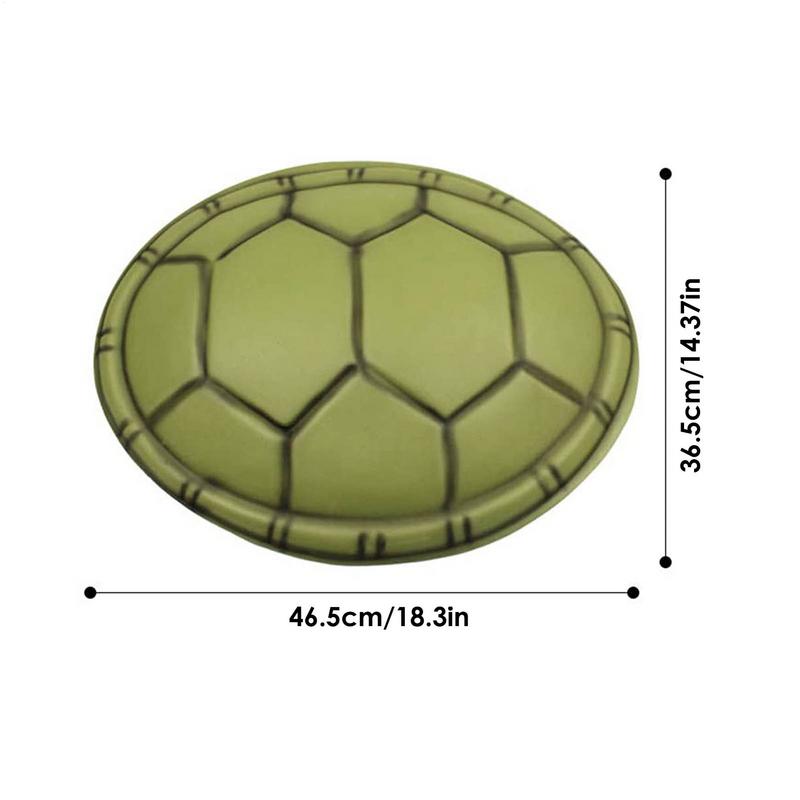 1pz Costume di Halloween Guscio di Tartaruga Giocattolo Guscio di Tartaruga per Bambini Zaino Guscio di Tartaruga Tartarughe Ninja Costume Cosplay