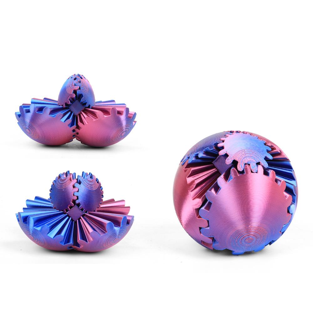 3D Gear Ball: Popular Stress-Relief Rotating Toy
