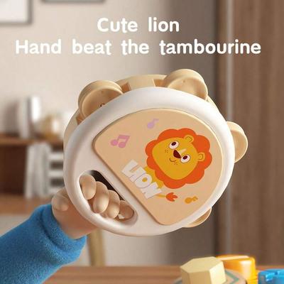Baby Klatschen Tamburin Zarte Tamburins Perkussionsinstrument Entzückende Tamburins Handheld Tamburin Instrument für Kinder