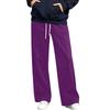 Women's High Waisted Straight Wide Leg Utility Pants Color Loose Fit for Fall Winter