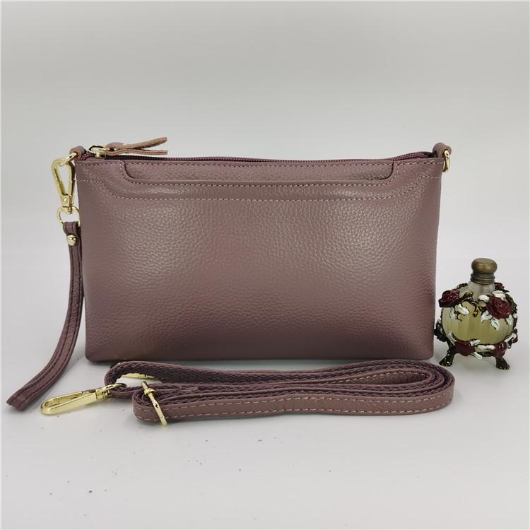 Genuine Cowhide Women's Handheld Clutch Crossbody Bag - 2025 New Casual Versatile Design