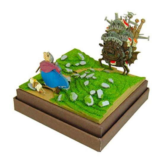 Sankei Studio Ghibli Mini Moving Castle Castle und Sophie Papierbastelfigur Howl's Howl's, maßstabsgetreu, MP07-31