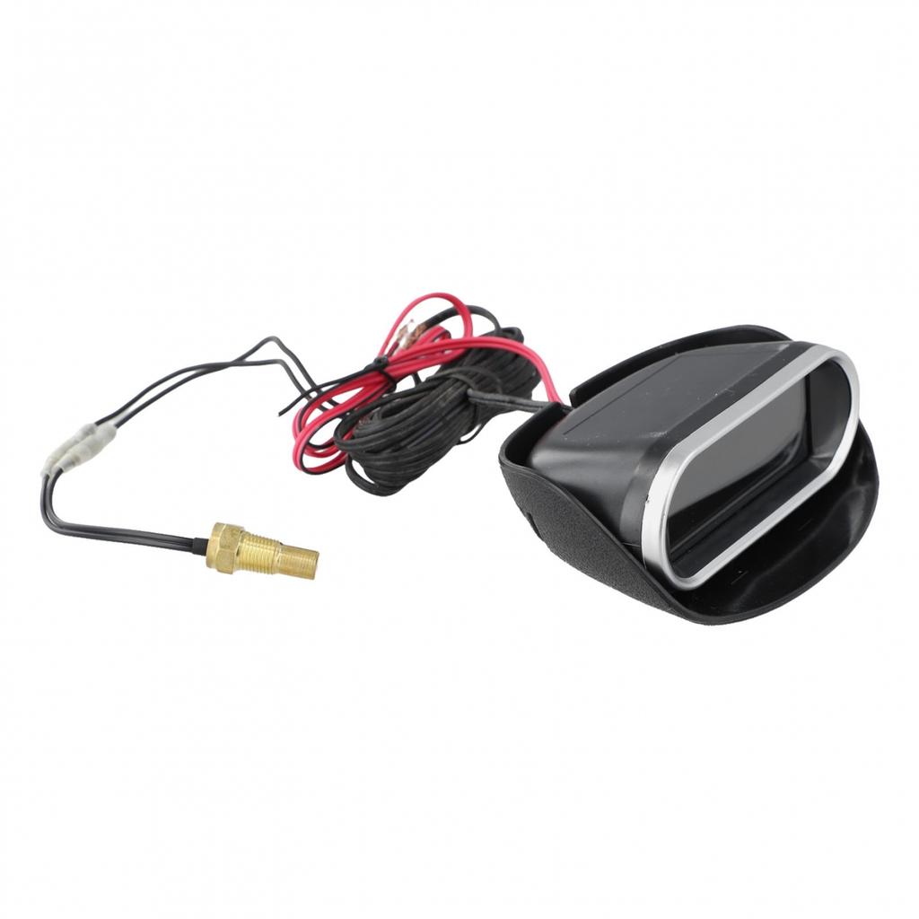 Sleek Design 2 In 1 Car Dashboard LCD Water Temp Gauge & Volt Meter with Sensor