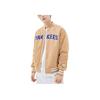New MLB Varsity Series Jacket Men's Beige Yellow 3AJPV1334-50BGS