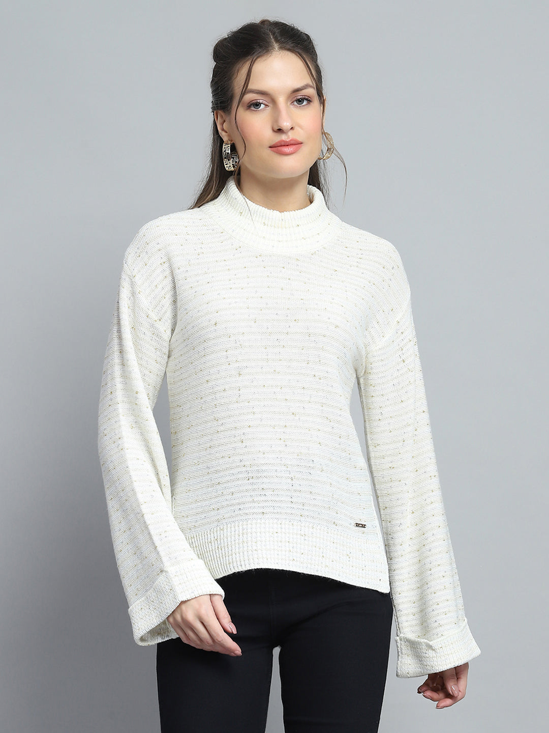 Monte Carlo Womens Regular Fit Solid Top S белый