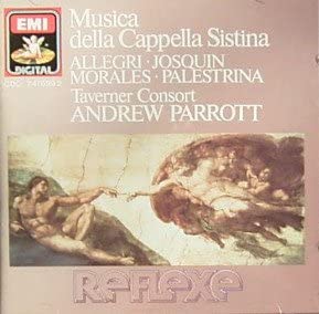 

CD JOSQUIN, MORALES; PALESTRINA - Allegri / Music of the Sistine Chap CDC7476992 EMI 1987 Non Japan Classical Used