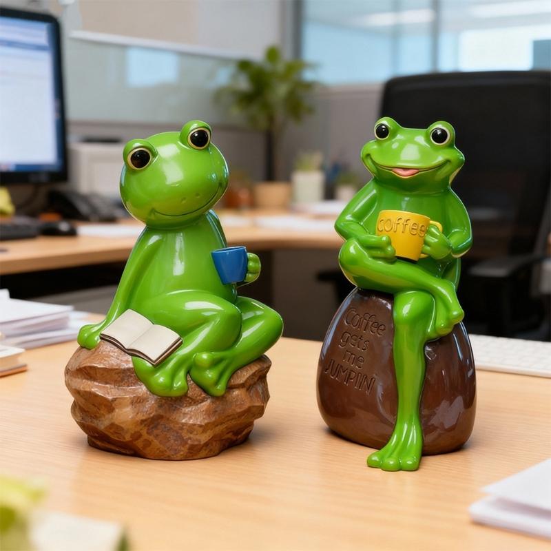 2Pieces Ergonomic Crafting Accessories Moulds Frogs Shape Silicone Texture for Resin Creations Unique Gift Making Ideas