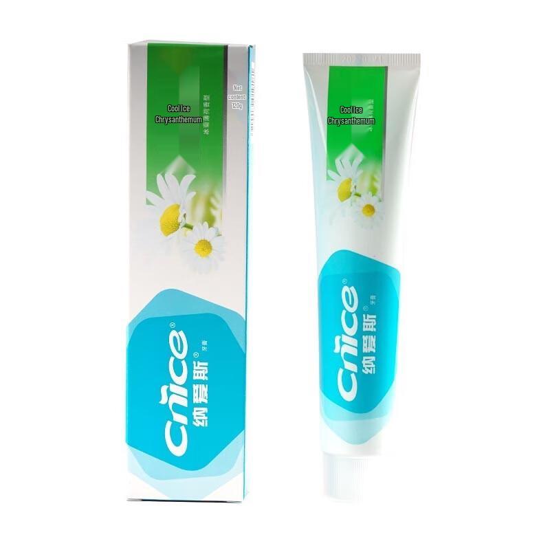 NICE Cool Ice Chrysanthemum & Natural Salt Toothpaste Duo
