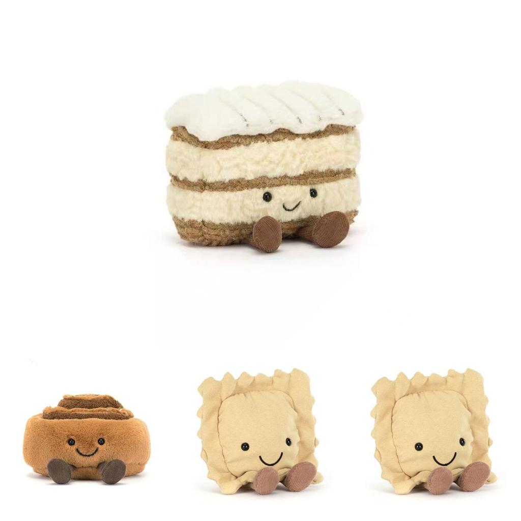 Cheese Strawberry Lemon Tart Plush Toy For Kids And Collectors