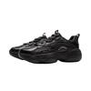Li Ning Honey Comfortable Classic Casual Retro Durable High-Top Low-Top Dad Shoes Women Sneakers Black AGCV288-5