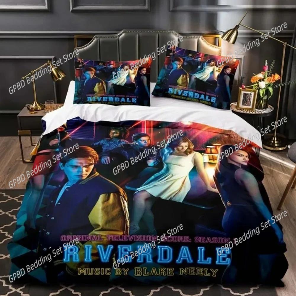 New Movie Riverdale Bedding Set For Bedroom Soft Modern Bedspreads Comefortable Kids Duvet Cover Quilt Cover And Pillowcase