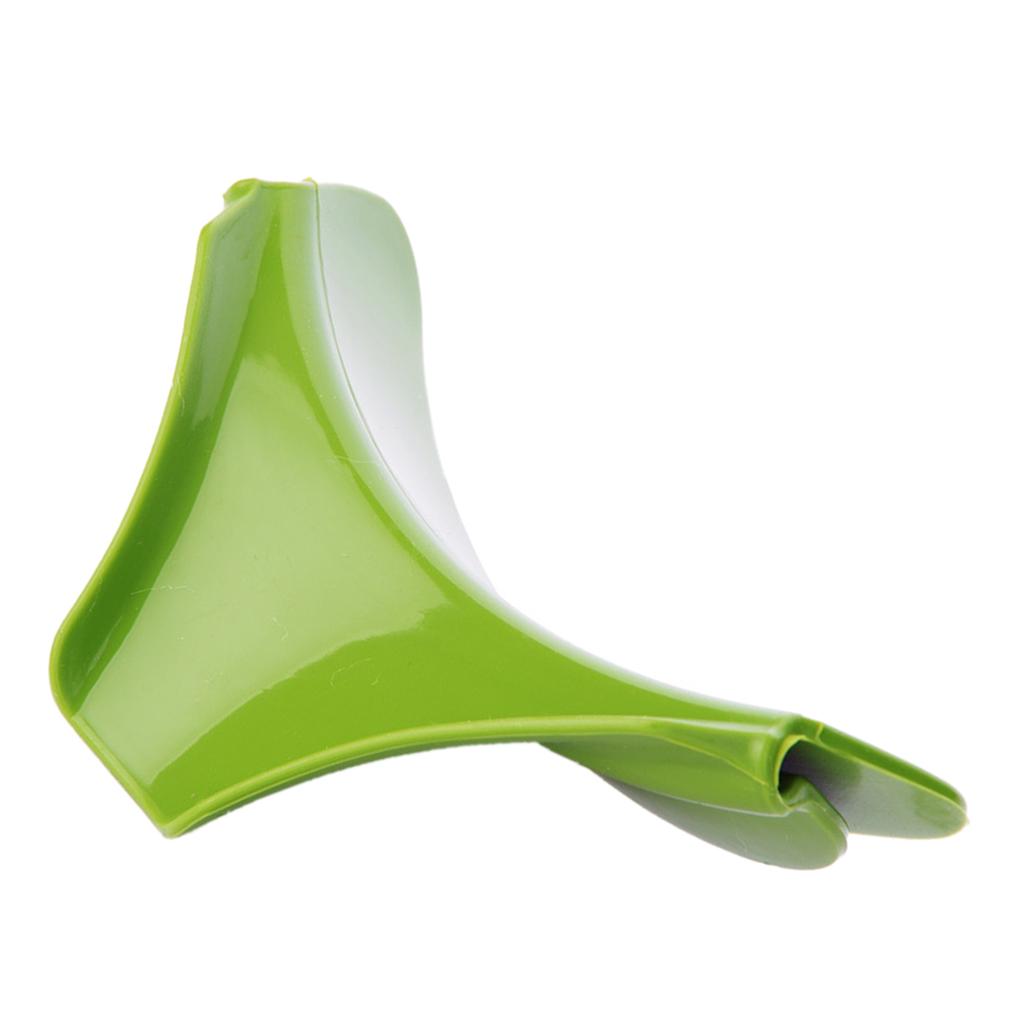 Kuchyňské hrnce pánve silikonový kulatý okraj deflektor trychtýř polévka voda odváděcí ústí kuchyňské potřeby