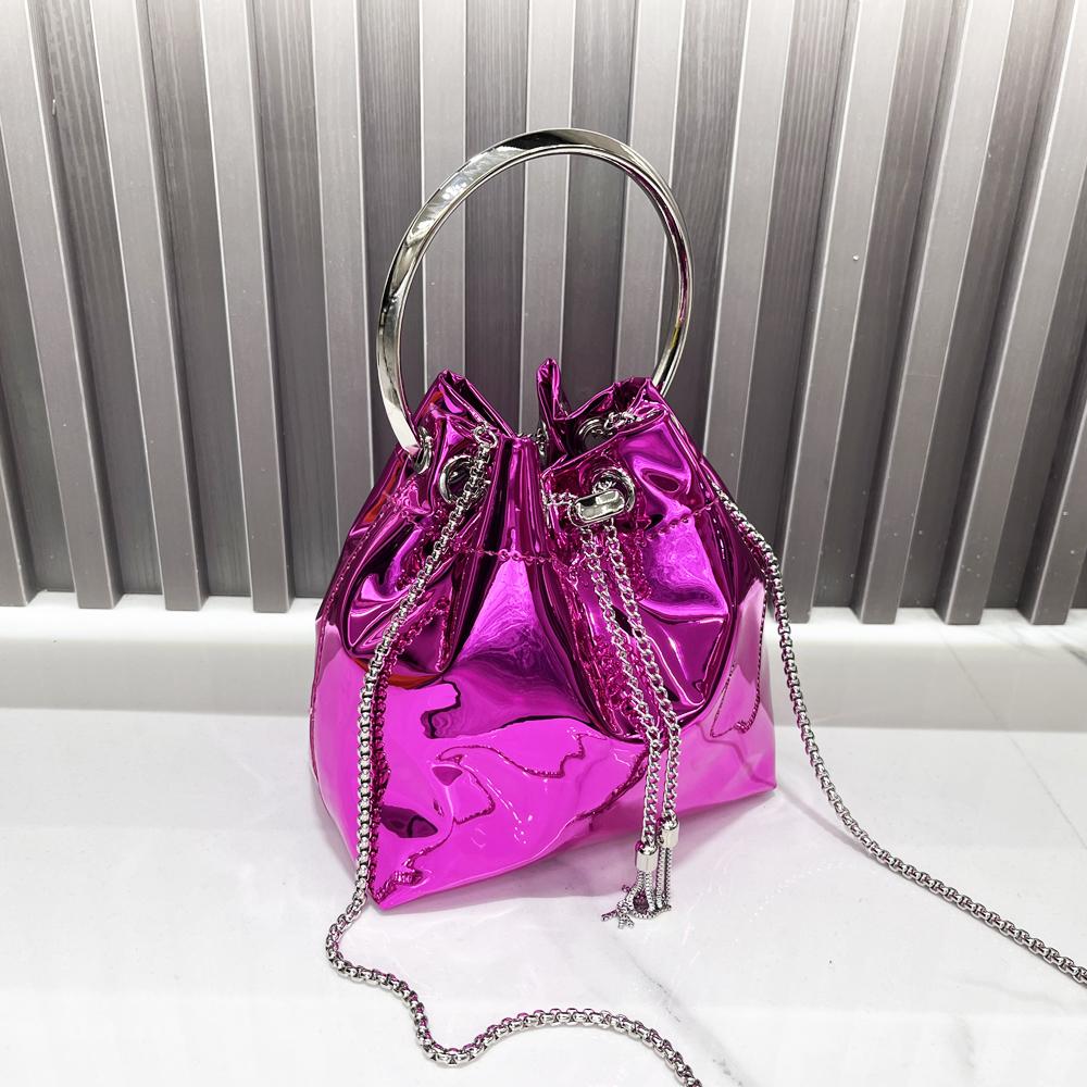 

Женская роскошная дизайнерская сумка через плечо, вечерний клатч, сумки-ведра, женственные банкетные сумки Payty