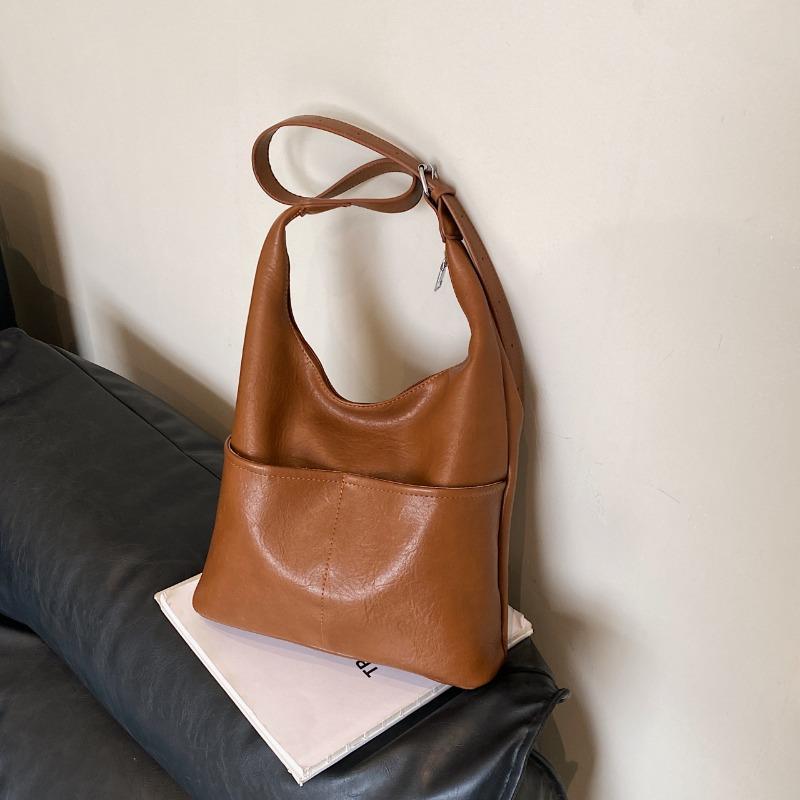 New retro premium texture underarm bag women's versatile fashion tote bag large capacity shoulder bag
